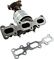 Firewall and Radiator Side Catalytic Converters, 3.5/3.7L Engs, Non-EcoBoost, Federal EPA Standard, 46-State Legal (Cannot ship to CA, CO, NY or ME)