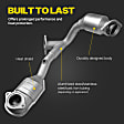 Firewall and Radiator Side Catalytic Converters, 3.5/3.7L Engs, Non-EcoBoost, Federal EPA Standard, 46-State Legal (Cannot ship to CA, CO, NY or ME)