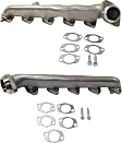 Driver and Passenger Side Exhaust Manifold, With Manifold Gaskets, Studs and Nuts, For 10 Cylinder, 6.8 Liter Engine 