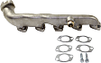 Driver and Passenger Side Exhaust Manifold, With Manifold Gaskets, Studs and Nuts, For 10 Cylinder, 6.8 Liter Engine 
