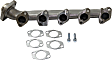 Driver and Passenger Side Exhaust Manifold, With Manifold Gaskets, Studs and Nuts, For 10 Cylinder, 6.8 Liter Engine 