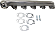 Driver and Passenger Side Exhaust Manifold, With Manifold Gaskets, Studs and Nuts, For 10 Cylinder, 6.8 Liter Engine 