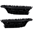 Front, Driver and Passenger Side Bumper Brackets, Bumper Guide