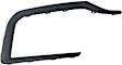 Front, Driver and Passenger Side Bumper Trim, Textured Black