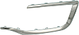 Front, Driver and Passenger Side Bumper Trims, Chrome