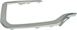 Front, Driver and Passenger Side Bumper Trims, Chrome
