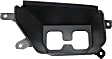 Front, Driver and Passenger Side Bumper Trims, Black