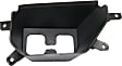 Front, Driver and Passenger Side Bumper Trims, Black
