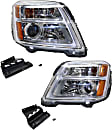 2017 GMC Terrain - Driver and Passenger Side Halogen Headlight, With bulb(s), OE Replacement, Sport Utility