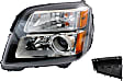 Driver and Passenger Side Headlights, with Bulbs, Halogen, Sport Utility