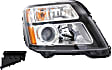 Driver and Passenger Side Headlights, with Bulbs, Halogen, Sport Utility