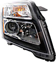 Driver and Passenger Side Headlights, with Bulbs, Halogen, Sport Utility