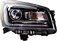 Driver and Passenger Side Headlights, with Bulbs, Halogen, Projector Type, CAPA Certified