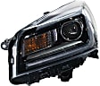 Driver and Passenger Side Headlights, with Bulbs, Halogen, Projector Type, CAPA Certified