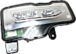Front, Driver and Passenger Side Fog Lights, With bulb(s), LED