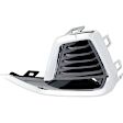 Front, Driver and Passenger Side Fog Light Trims, Chrome