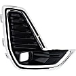 Front, Driver and Passenger Side Fog Light Trims, Chrome