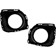 Driver and Passenger Side Fog Light Trim, Chrome