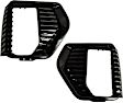 2021 GMC Sierra 1500 - Driver and Passenger Side Fog Light Trim, Textured Black