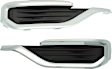 2023 GMC Acadia - Front, Driver and Passenger Side Fog Light Cover, For Models Without Elevation Edition Package, Textured Black