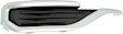 2023 GMC Acadia - Front, Driver and Passenger Side Fog Light Cover, For Models Without Elevation Edition Package, Textured Black