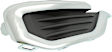 2023 GMC Acadia - Front, Driver and Passenger Side Fog Light Cover, For Models Without Elevation Edition Package, Textured Black