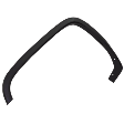 Front, Driver and Passenger Side Fender Trim, Textured Black