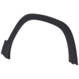 Front, Driver and Passenger Side Fender Flares, Textured Black CAPA Certified