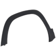 Front, Driver and Passenger Side Fender Flares, Textured Black CAPA Certified