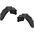 Front, Driver and Passenger Side Fender Liners, CAPA Certified