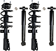 2014 GMC Acadia SLT - Front and Rear, Driver and Passenger Side Shock and Fully Loaded Strut