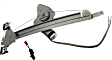 Rear, Driver and Passenger Side Power Window Regulator, With Motor
