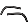 Rear, Driver and Passenger Side Fender Trim, Textured Black