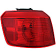 Driver and Passenger Side, Inner and Outer Halogen Tail Light, With bulb(s), OE Replacement