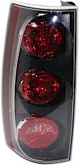 Driver and Passenger Side Halogen Tail Light, With bulb(s), OE Replacement