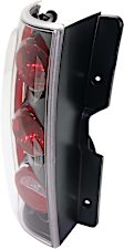 Driver and Passenger Side Halogen Tail Light, With bulb(s), OE Replacement