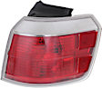 Passenger Side, Inner and Outer Halogen Tail Light, With bulb(s), OE Replacement