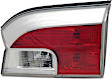 Driver and Passenger Side, Inner Tail Lights, with Bulbs, Halogen, Mounts on Liftgate