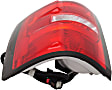 Driver and Passenger Side Halogen Tail Light, With bulb(s), OE Replacement,, CAPA Certified