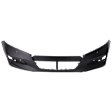 Front and Rear Primed Bumper Cover, CAPA Certified