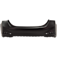 Front and Rear Primed Bumper Cover