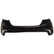 Front and Rear Primed Bumper Cover