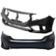 2019-2021 Honda Civic - Front and Rear Primed Bumper Cover CAPA Certified