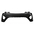 Front and Rear Primed Bumper Cover CAPA Certified
