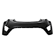 Front and Rear Primed Bumper Cover CAPA Certified