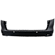 Front and Rear Primed Bumper Cover CAPA Certified