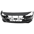 Front and Rear Primed Bumper Cover 2.0L, 4Cyl