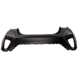 Front and Rear Primed Bumper Cover, CAPA Certified