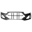 Front and Rear Primed Bumper Cover, CAPA Certified