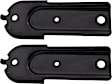 Front, Driver and Passenger Side Bumper Brackets, Sedan